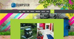 Desktop Screenshot of dumpsterproject.org